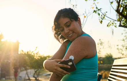 Person Using CGM 2 R