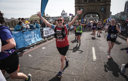 London Marathon 2026 Carla Tower Bridge