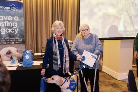 Support Dog For T1D Angela Bonbon Grad Rsz