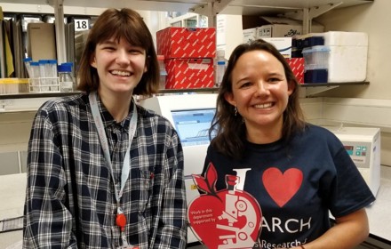 Diabetes Researchers Chloe And Ella