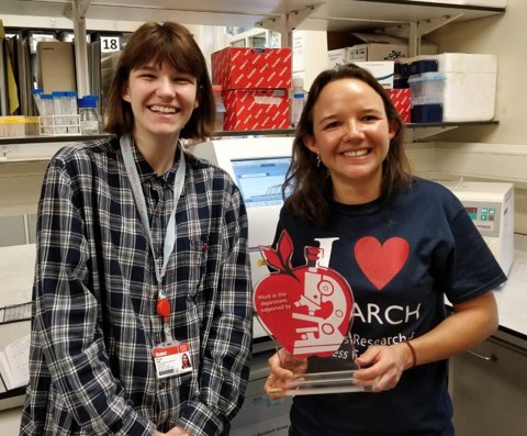 Diabetes Researchers Chloe And Ella