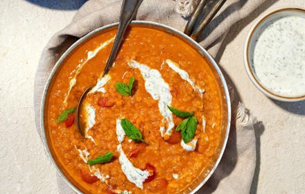 Indisk Linscurry Med Myntayoghurt 10802