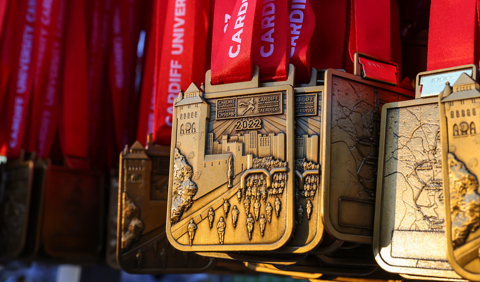 Cardiff Marathon 2022 Medal