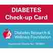 Our free diabetes check-up cards for people living with diabetes 