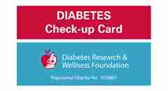 Our free diabetes check-up cards for people living with diabetes 
