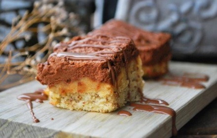 Chokladmoussetarta Med Jordnotssmor