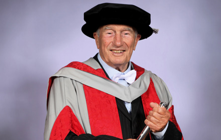 Insulin Pump Pioneer Honorary Degree Robert Channon 1