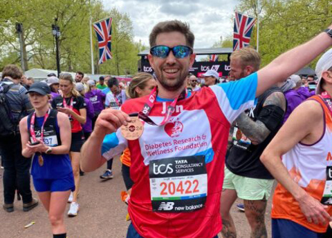 DRWF London Marathon 24 Runner Jon D Resized