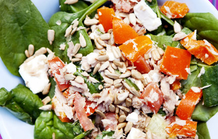 Tonfisksallad Med Fetaost Och Rostade Solrosfron 1 1344X1344