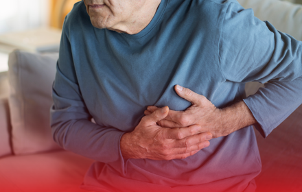 Man Having Chest Pain