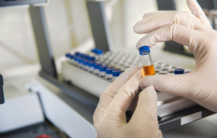 Medical Research Sample In A Lab