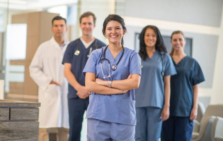 Group Of Nurses