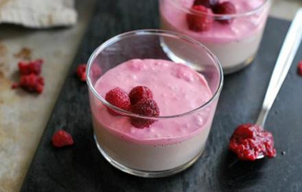 Hallon Pannacotta