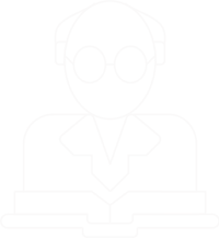 Prof David Matthews Vector White