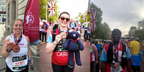 London Marathon Runners Montage 1