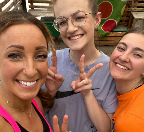 L R Samantha Collins Megan Jansen Lydia Mackett 2