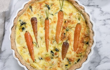 Vegetarisk Paj Med Morotter Foto Kerstin Eriksson Mathem2