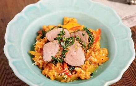 Helstekt Gremolatafile Med Tomatrisotto 800X7002