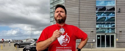 Diabetes Dawdle Darren Medal