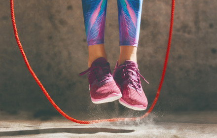 Woman With Skipping Rope