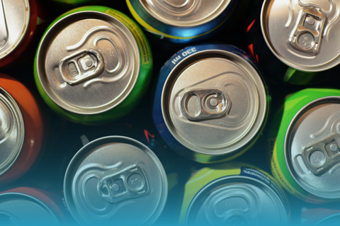 Assorted Soda Fizzy Drinks Cans
