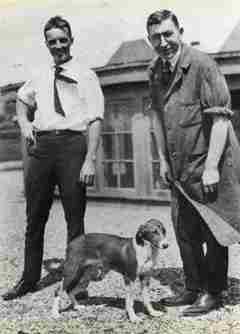Banting And Best And A Dog