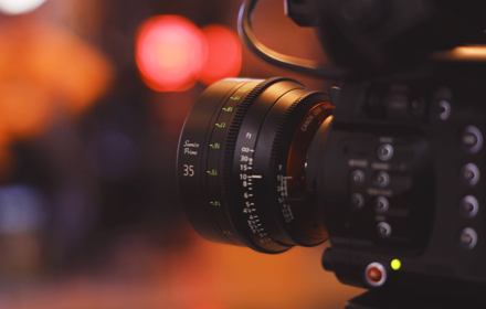Camera Lens Close Up