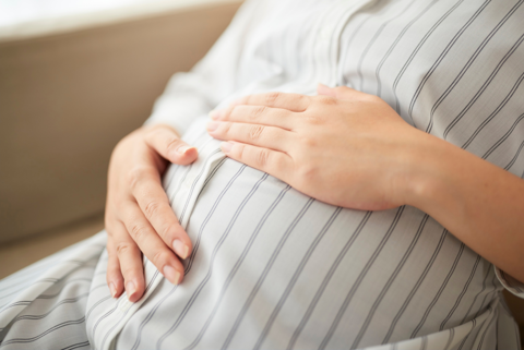 Pregnant Woman Hands Thumbnail