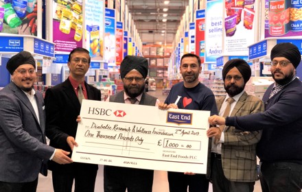 Bollywood Cheque Presentation (2)