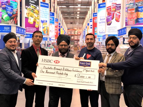 Bollywood Cheque Presentation (2)