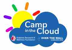 DRWF Camp in the Clouds Logo. 