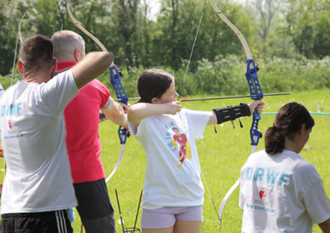 Family Camp Archery