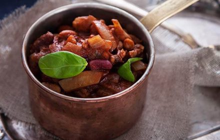 Snabblagad Vegetarisk Chili 800X700