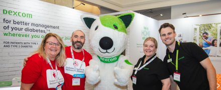 DRWF United Through Diabetes 2024 Dexcom Dog