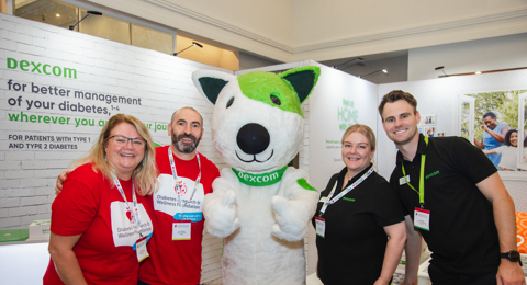 DRWF United Through Diabetes 2024 Dexcom Dog