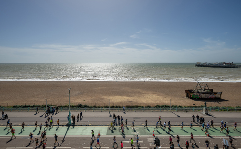 Brighton Marathon Seafront
