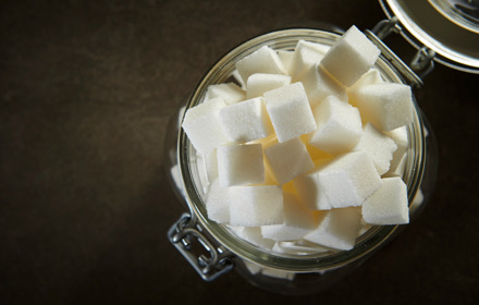 Sugar Cubes In A Jar