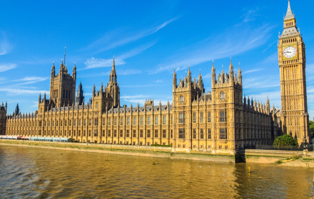 Houses Of Parliament Exterior Shot