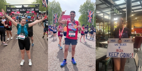 London Marathon Runners Montage 2