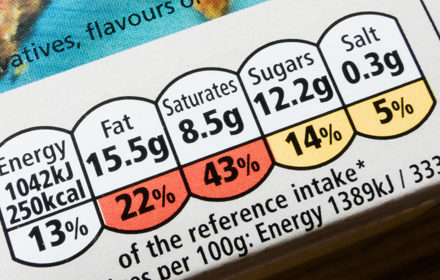 Nutritional Information UK Banner R