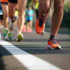 Marathon Running Legs