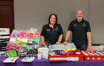 Wellness Day 2023 Funky Pumpers Stand
