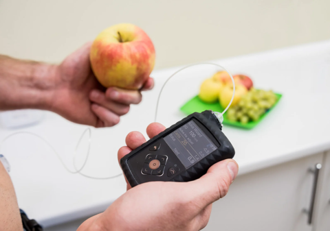 Person Using Insulin Pump 2