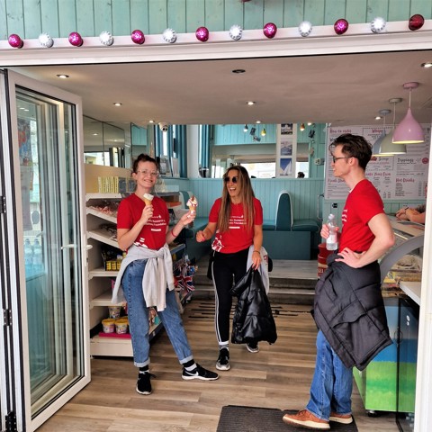 Diabetes Dawdle Seafront Ice Cream