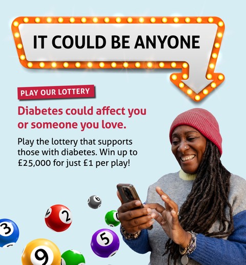 Diabetes Research Lottery Creative 1080X1350 Amended 25
